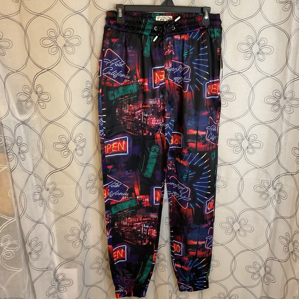 NWT By The Drilling Company Fresh Prints Of Bel‎ Air Men's Joggers Size Medium